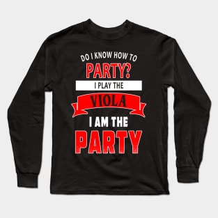 Viola Party Long Sleeve T-Shirt